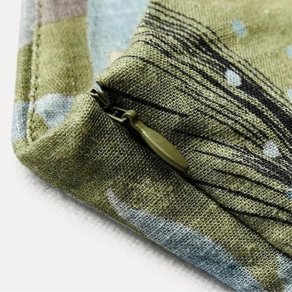 Zara NWT ZW Collection printed asymmetric dress - Picture 15 of 16